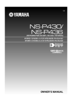 Yamaha NSP-430-Owners-Manual 